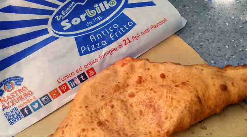 antica pizza fritta da Sorbillo