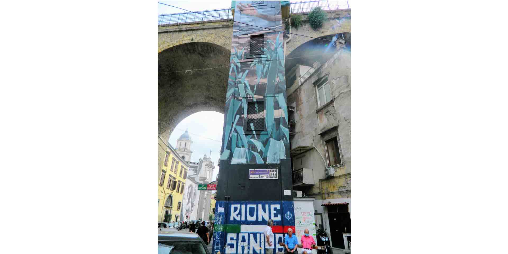 Ponte Maddalena Cerasuolo conosciuto anche come Ponte della Sanità, realizzato da Gioacchino Murat