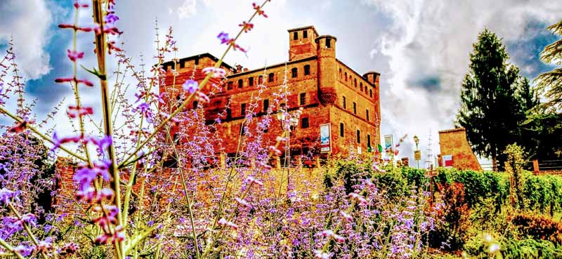 vista Castello Grinzane Cavour