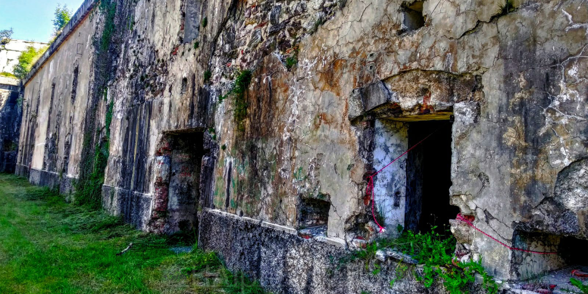 Forte Valledrane, scorcio