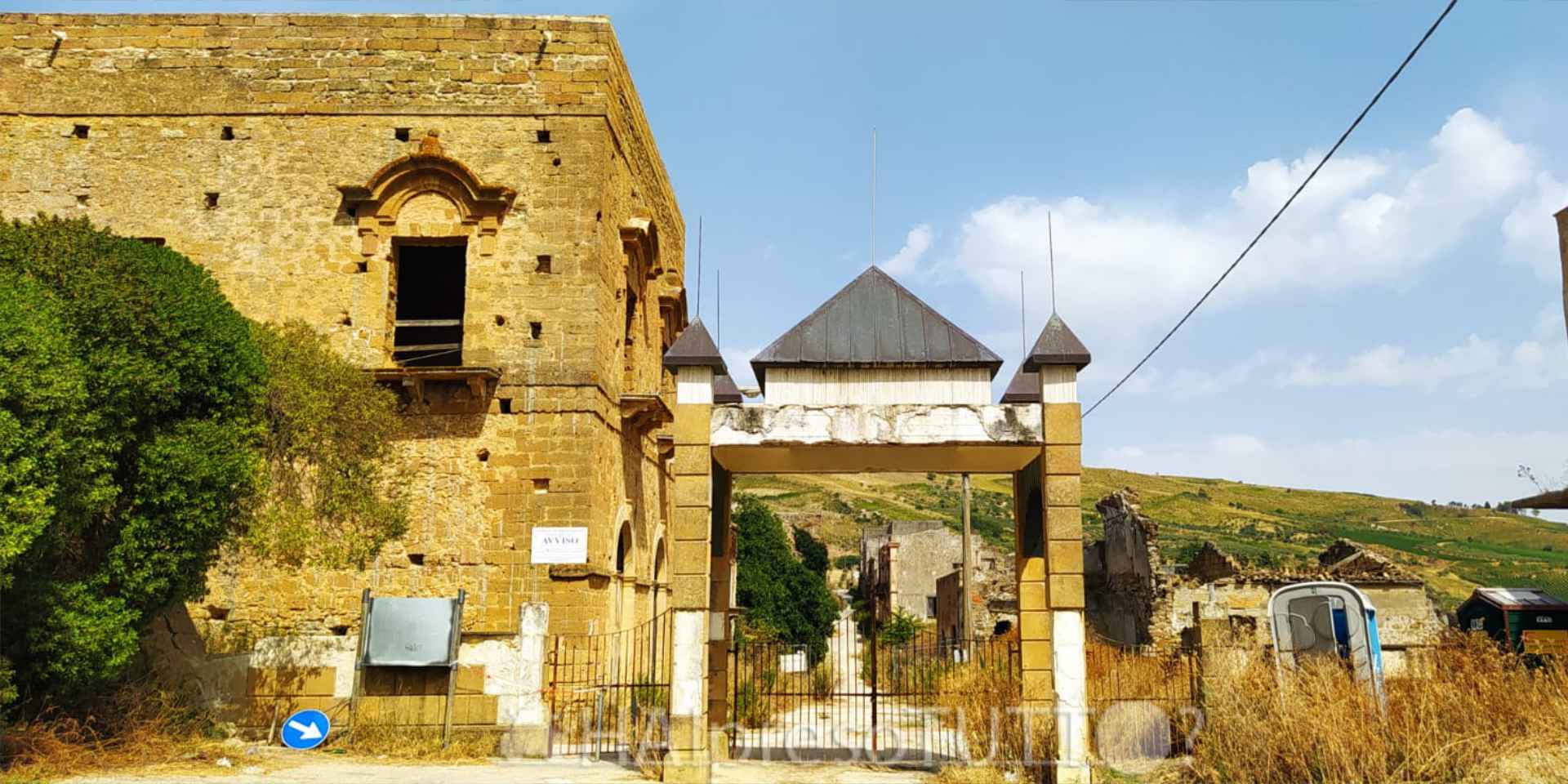 Poggioreale antica, scorcio