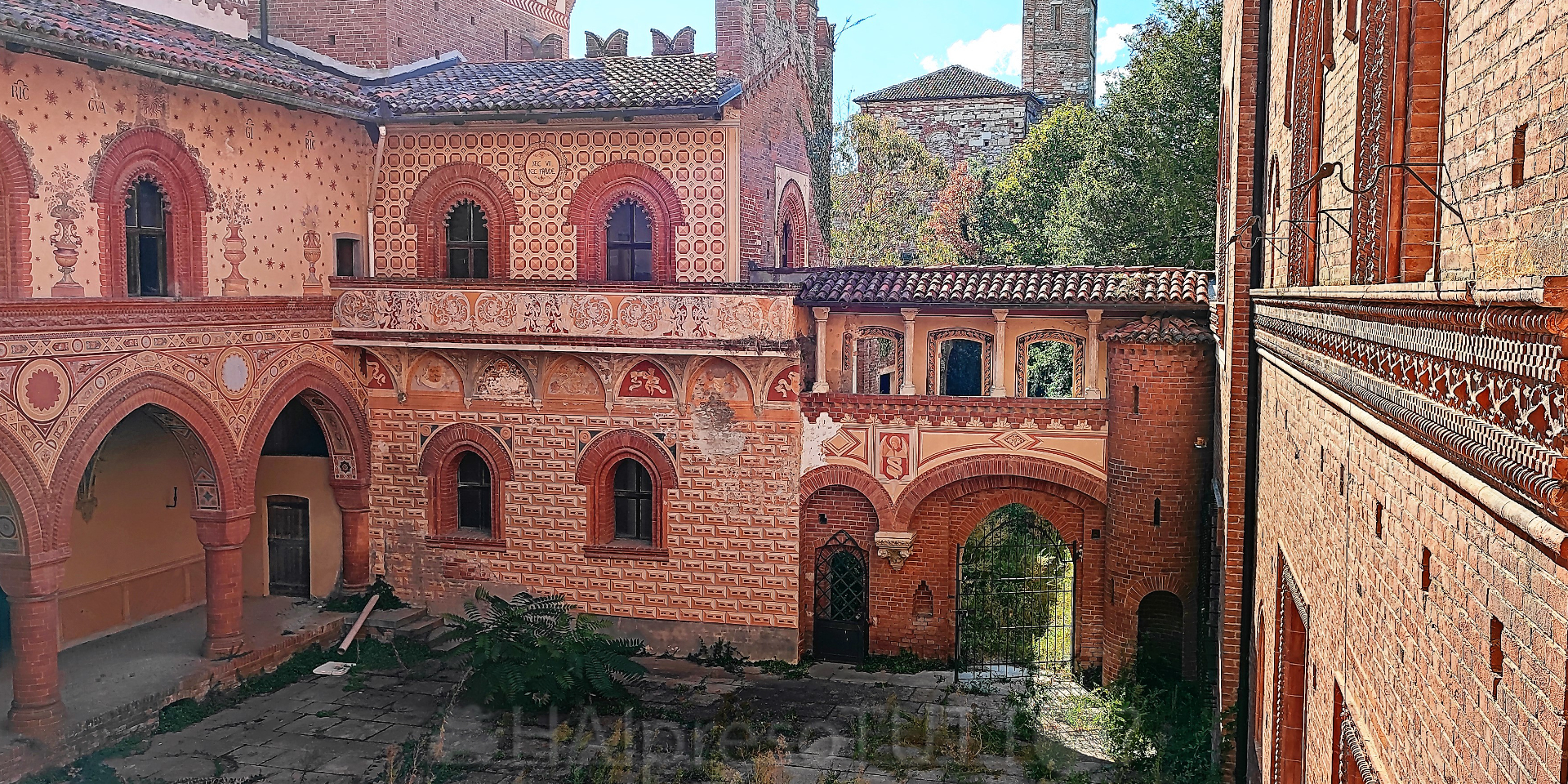 Castello di Cereseto, scorcio