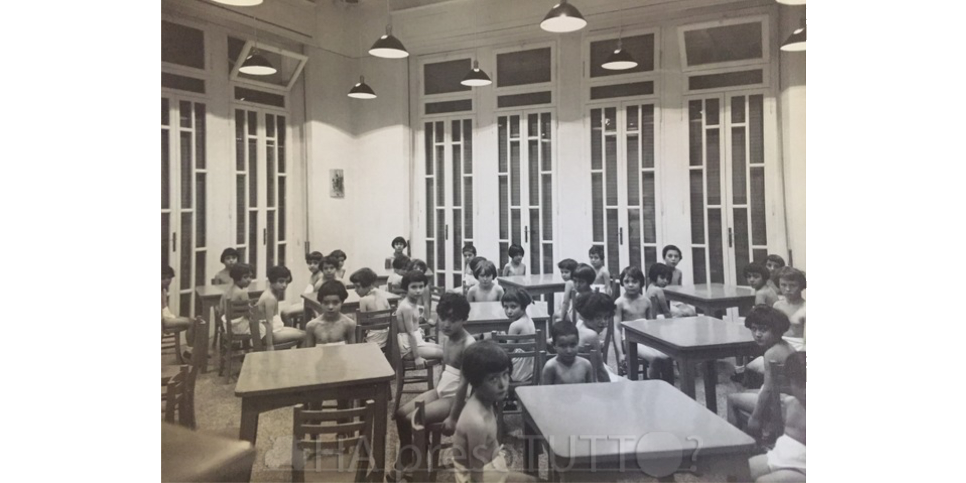 Sanatorio Valledrane, foto d'epoca