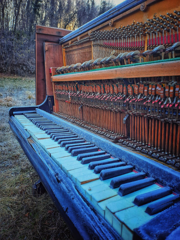 Il pianoforte di ghiaccio